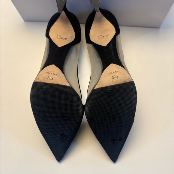Dior Black Pointed-Toe Heels - size 38.5 - Picture 6 of 6